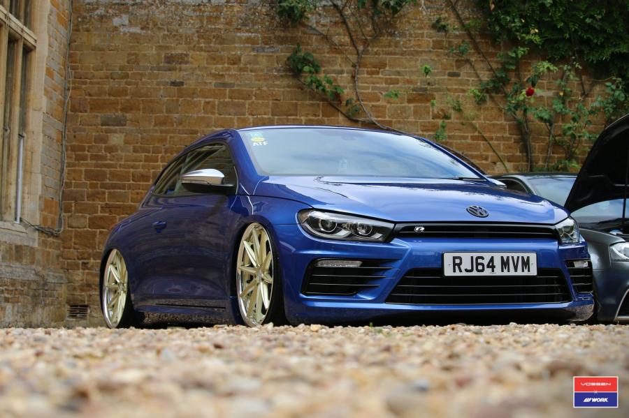 Volkswagen Scirocco R X Work on Vossen Wheels (VWS-1) '2017
